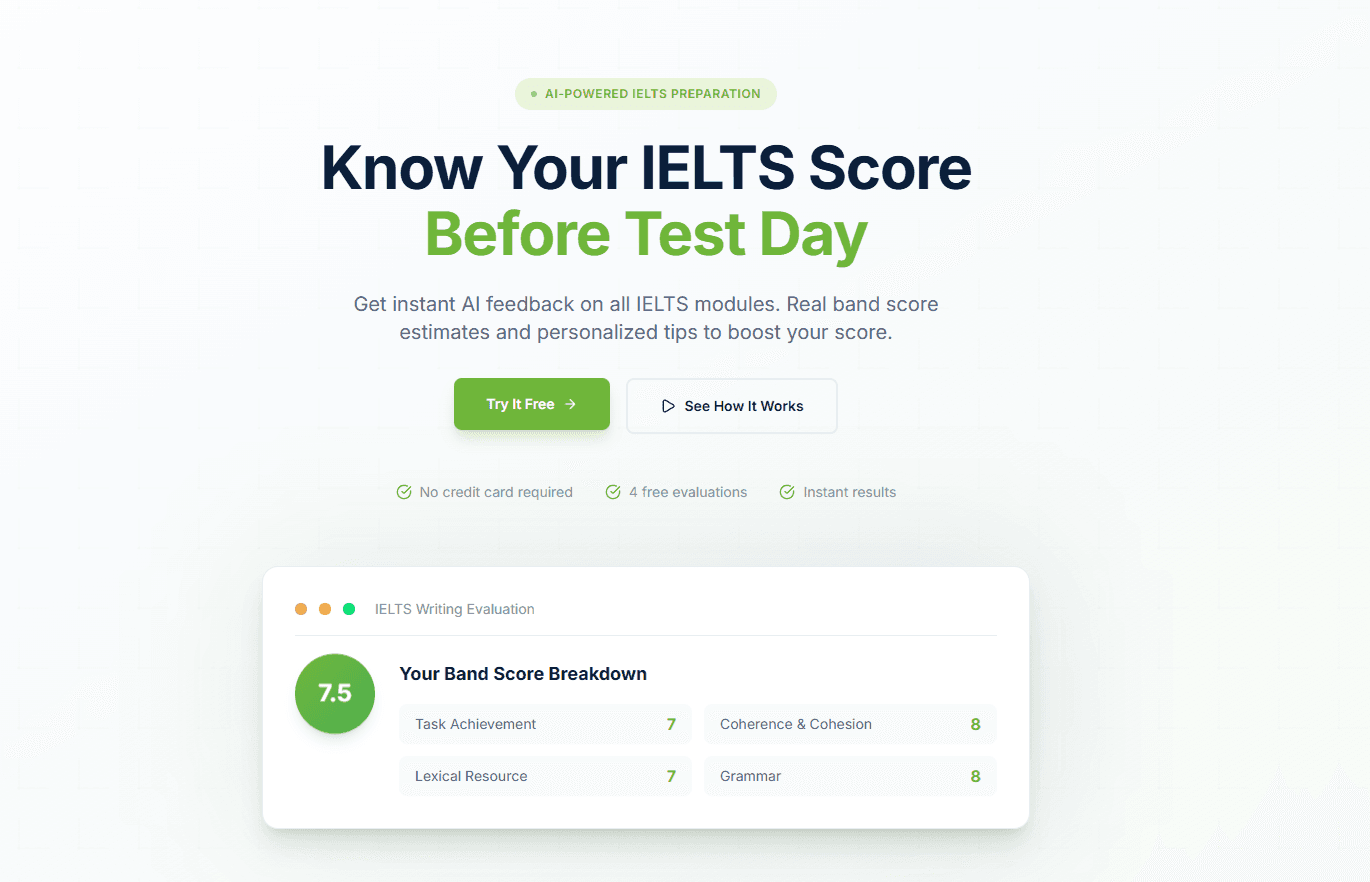 IELTS Portal Preview 1